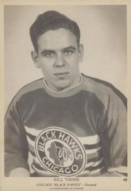 1939 O-Pee-Chee Bill Thoms #48 Hockey Card