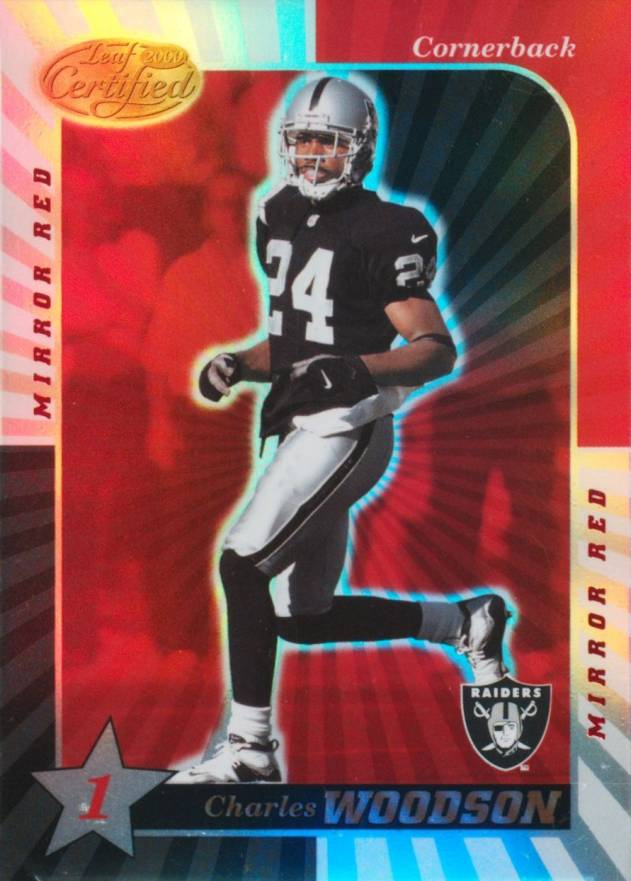 2000 Leaf Certified Charles Woodson #69 Football Card