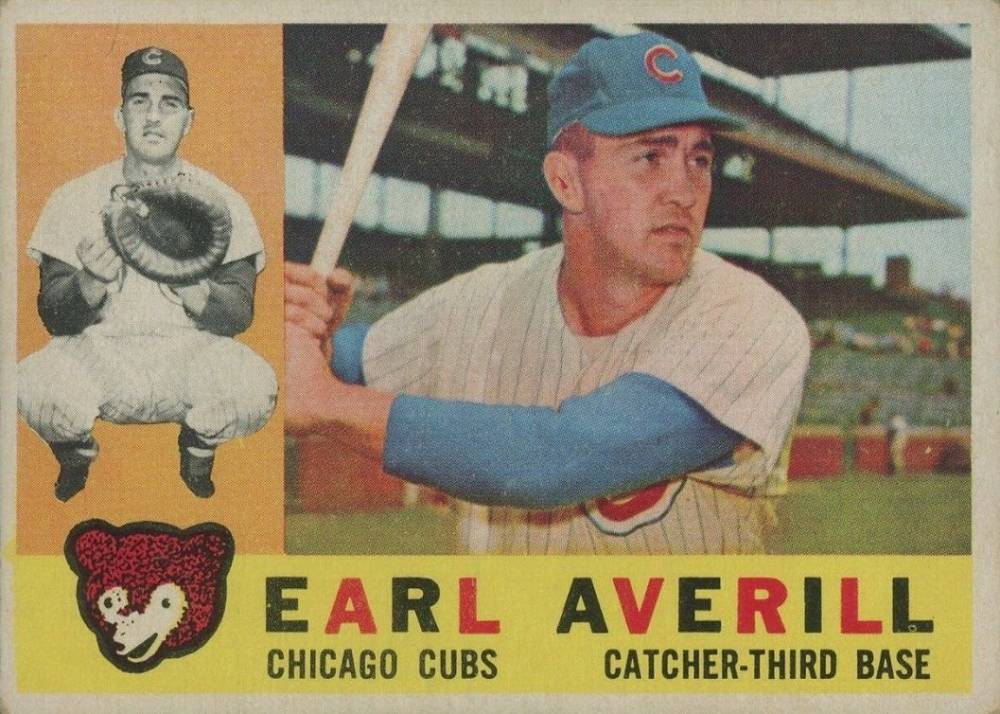 1960 Venezuela Topps Earl Averill Jr. #39 Baseball Card