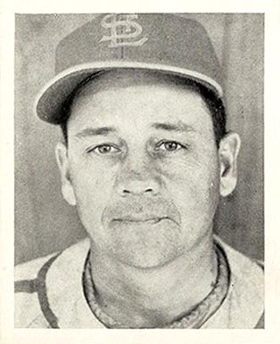 1941 St. Louis Cardinals Team Issue Gus Mancuso #15 Baseball Card