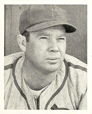 1941 St. Louis Cardinals Team Issue Don Padgett #21 Baseball Card