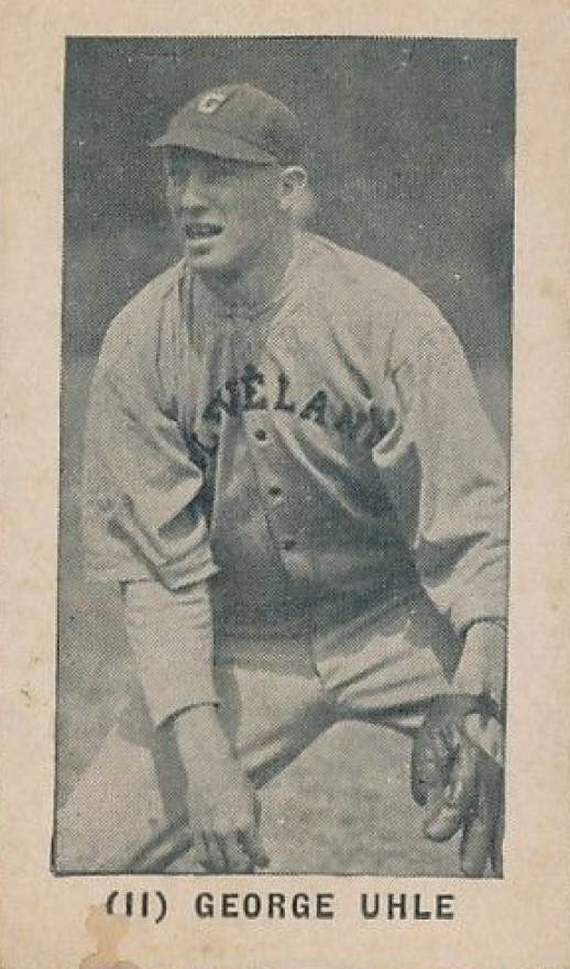 1928 Strip Card George Uhle #11 Baseball Card