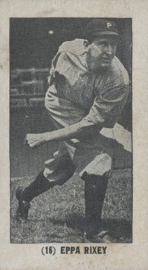1928 Strip Card Eppa Jepha Rixey #16 Baseball Card
