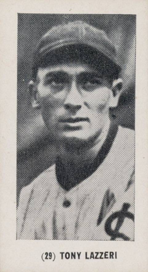 1928 Strip Card Tony Lazzeri #29 Baseball Card