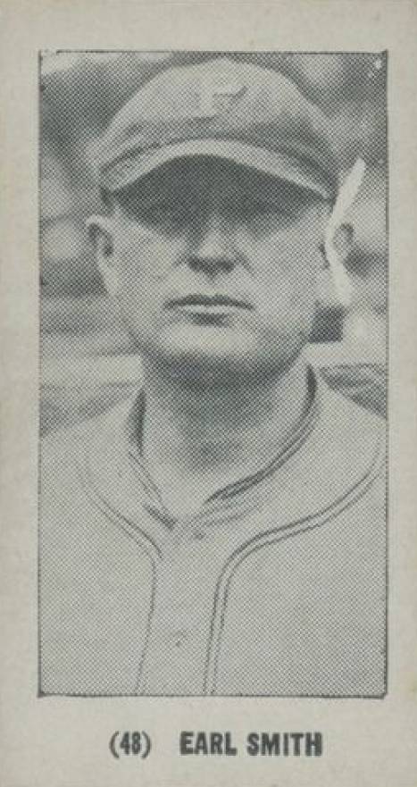 1928 Strip Card Earl Smith #48 Baseball Card