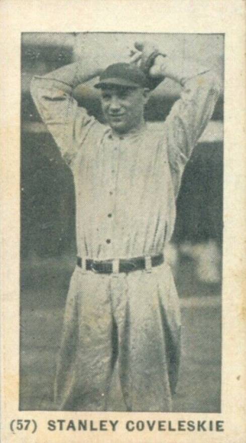 1928 Strip Card Stanley Coveleskie #57 Baseball Card