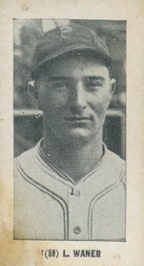 1928 Strip Card Lloyd Waner #59 Baseball Card