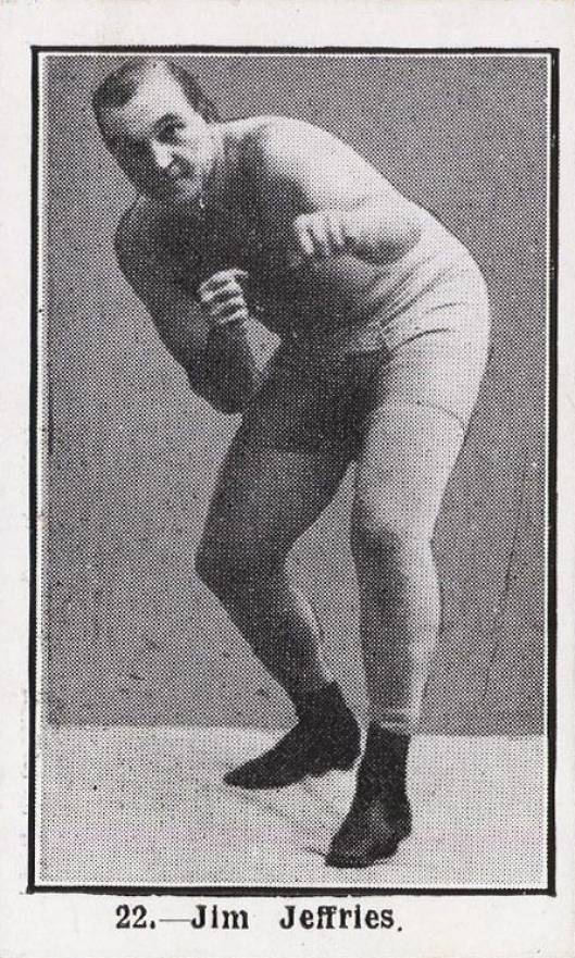 1923 Burstein Isaacs & Co. Famous Prize Fighters James J. Jeffries #22 Other Sports Card