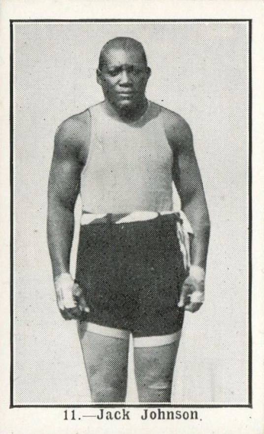 1923 Burstein Isaacs & Co. Famous Prize Fighters Jack Johnson #11 Other Sports Card