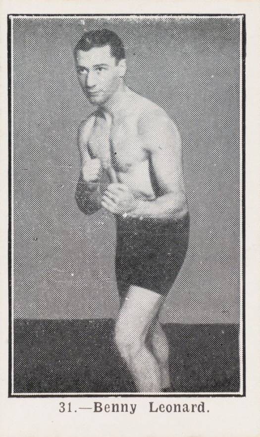 1923 Burstein Isaacs & Co. Famous Prize Fighters Benny Leonard #31 Other Sports Card
