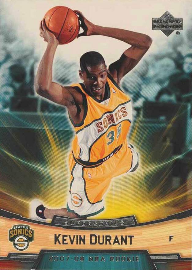 2007 Upper Deck Rookie Box Set Kevin Durant #11 Basketball Card