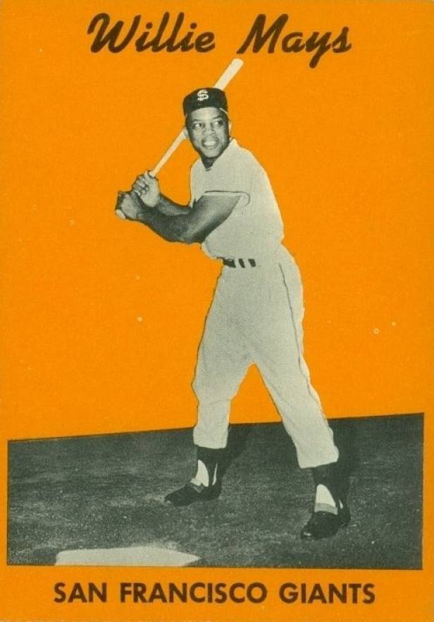 1958 Hires Root Beer Test Set Willie Mays # Baseball Card