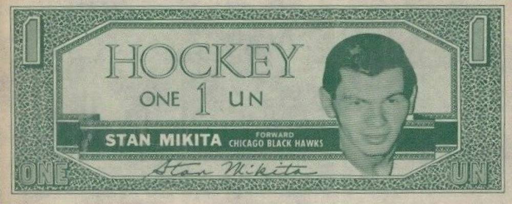 1962 Topps Bucks Stan Mikita # Hockey Card