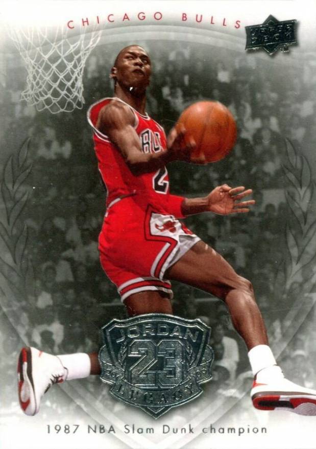 Michael Jordan 2008-09 Upper Deck Jordan Legacy Game Use RED