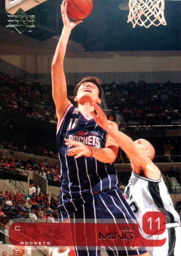 2002 Upper Deck Yao Ming #264 Basketball Card