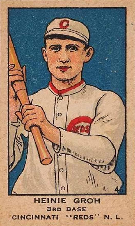 1919 Strip Card Heinie Groh #46 Baseball Card