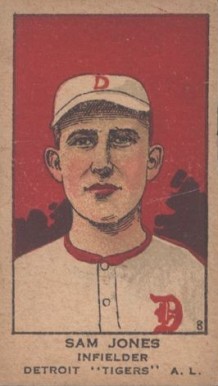 1919 Strip Card Sam Jones #8 Baseball Card