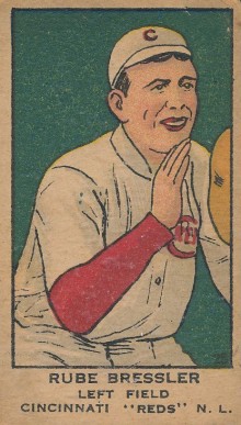 1919 Strip Card Rube Bressler #28 Baseball Card