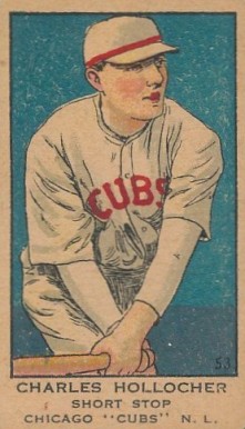 1919 Strip Card Charles Hollocher #53 Baseball Card