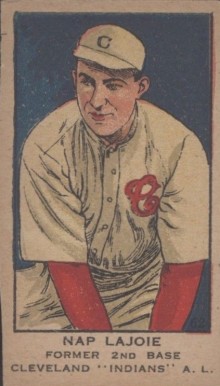 1919 Strip Card Nap Lajoie #62 Baseball Card