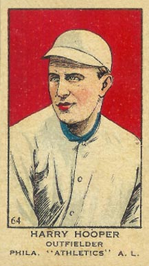 1919 Strip Card Harry Hooper #64 Baseball Card
