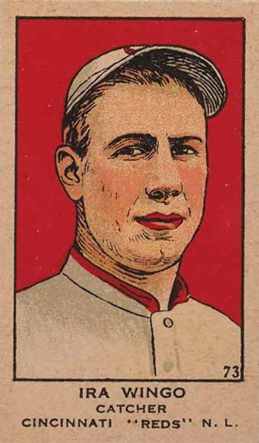 1919 Strip Card Ira Wingo #73 Baseball Card