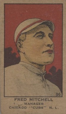 1919 Strip Card Fred Mitchell #96 Baseball Card
