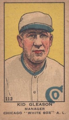 1919 Strip Card Kid Gleason #112 Baseball Card