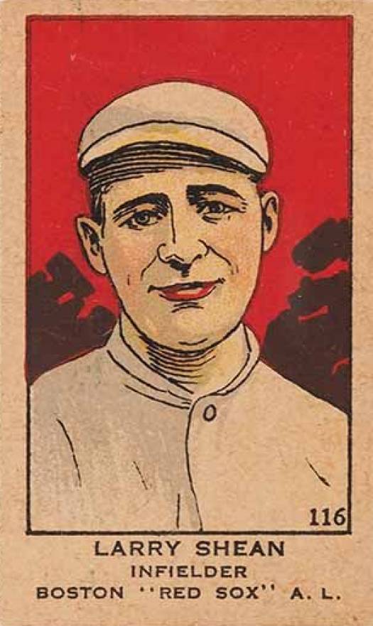 1919 Strip Card Larry Shean #116 Baseball Card