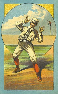 1882 Cosack & Co. Left Fielder # Baseball Card