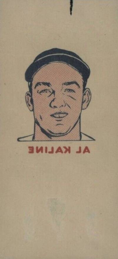1960 Topps Tattoos Al Kaline # Baseball Card