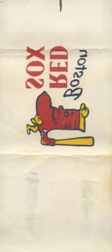 1960 Topps Tattoos Boston Red Sox # Baseball Card