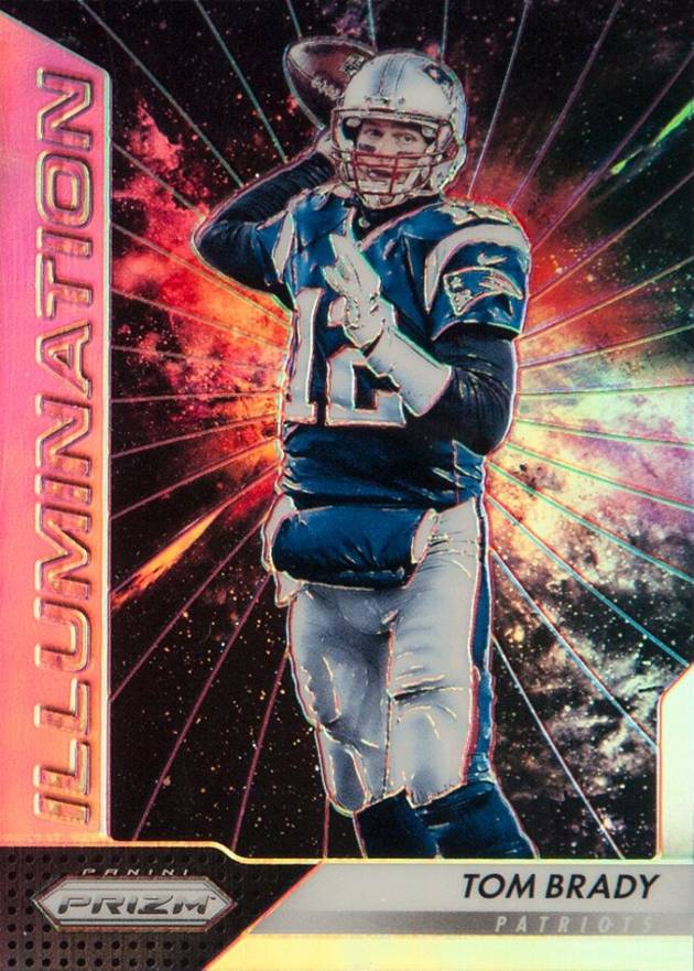 2016 Panini Prizm Illumination Prizm Tom Brady #3 Football Card