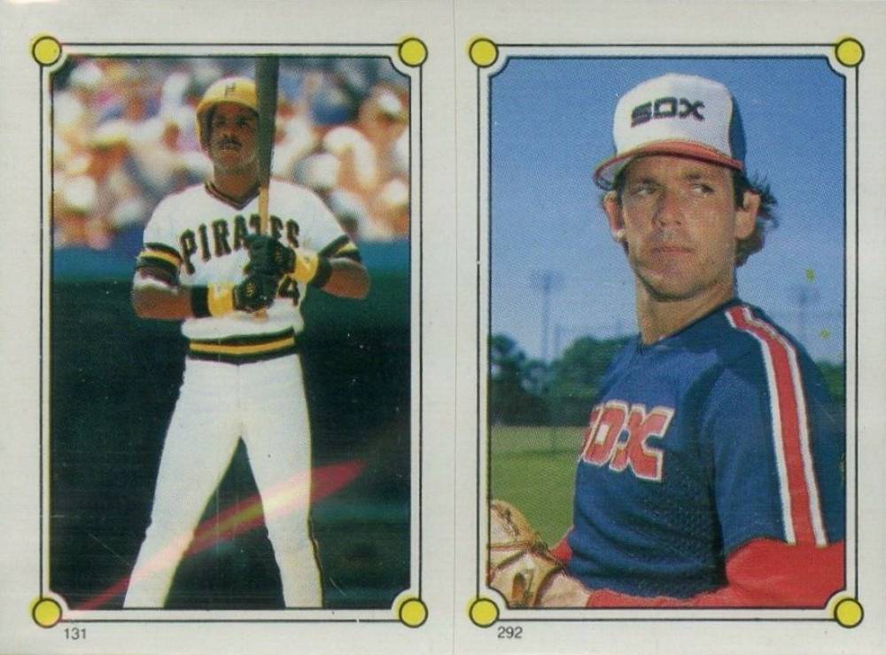 1987 O-Pee-Chee Stickers Barry Bonds #131 Baseball Card