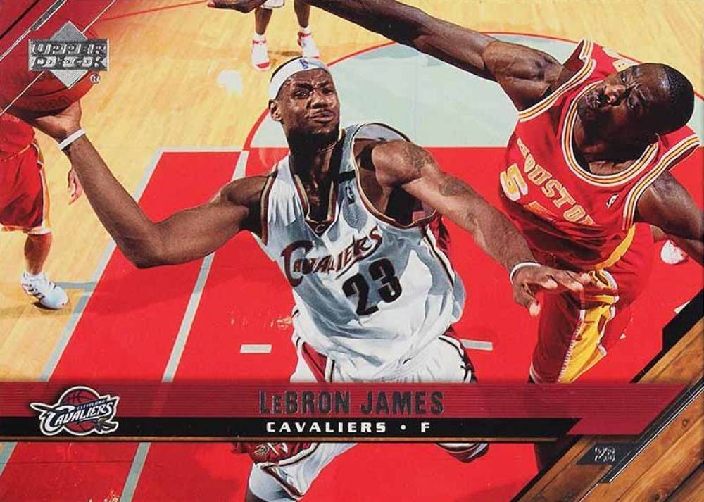 2005 Upper Deck LeBron James #27 Basketball Card