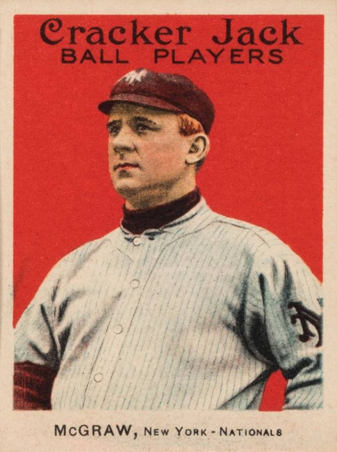 1915 Cracker Jack McGRAW, New York-Nationals #69 Baseball Card