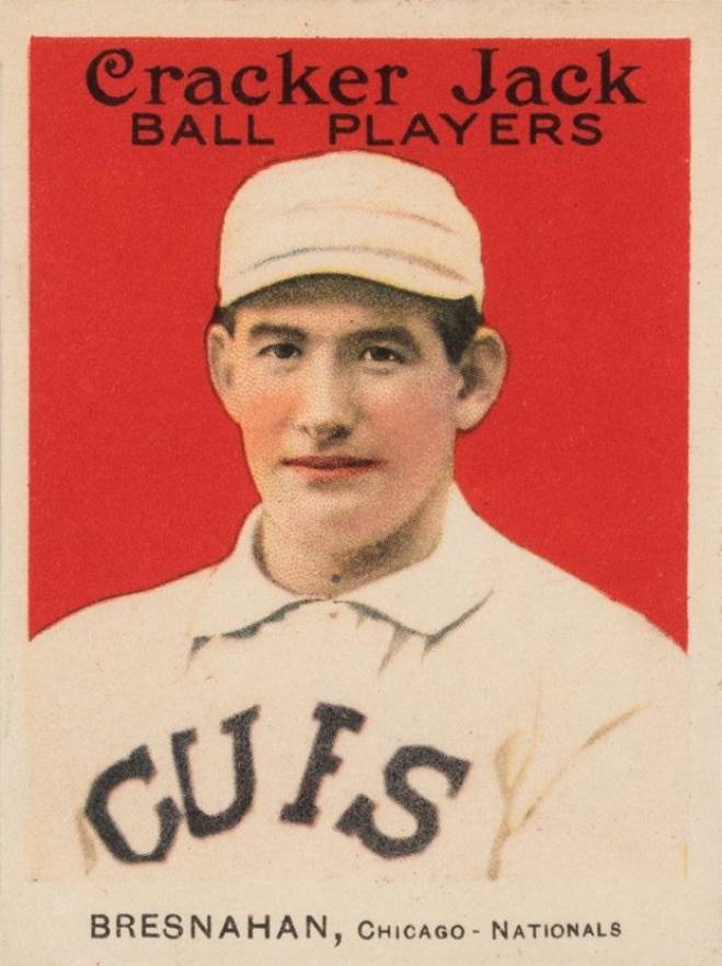 1915 Cracker Jack BRESNAHAN, Chicago-Nationals #17 Baseball Card