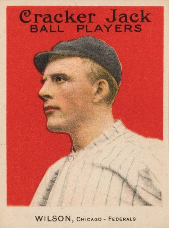 1915 Cracker Jack WILSON, Chicago-Federals #13 Baseball Card