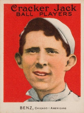 1915 Cracker Jack BENZ, Chicago-Americans #175 Baseball Card