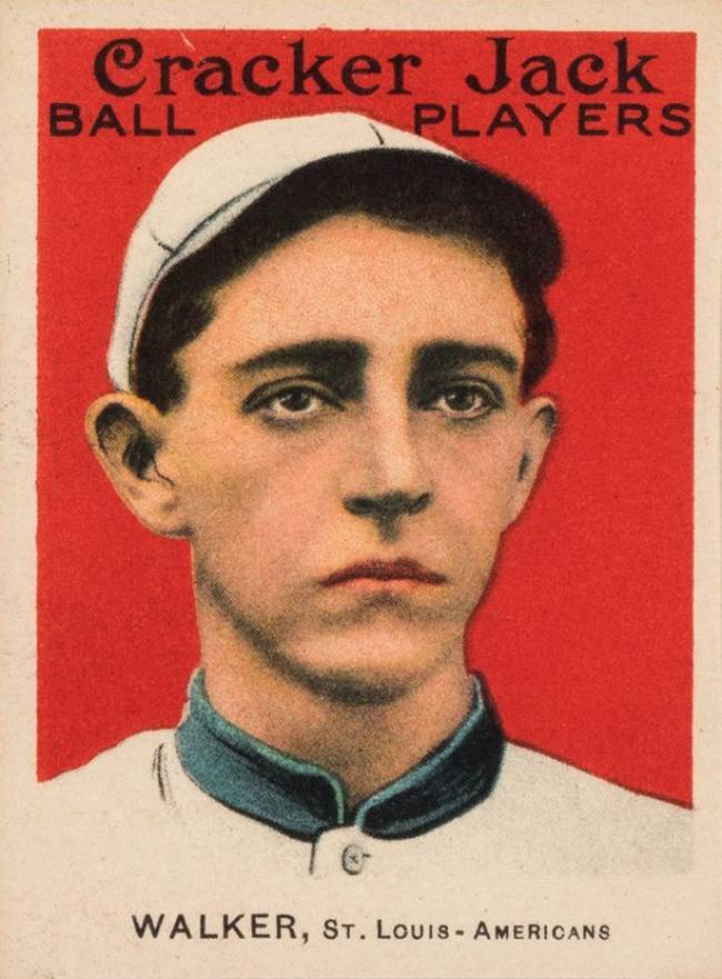 1915 Cracker Jack Walker, St. Louis-Americans #173 Baseball Card