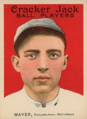 1915 Cracker Jack Mayer, Philadelphia-Nationals #172 Baseball Card