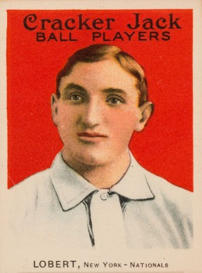 1915 Cracker Jack LOBERT, New York-Nationals #170 Baseball Card