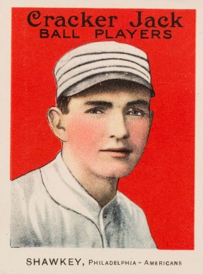 1915 Cracker Jack SHAWKEY, Philadelphia-Americans #164 Baseball Card