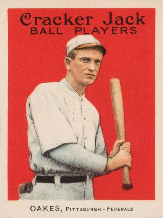 1915 Cracker Jack OAKES, Pittsburgh-Federals #139 Baseball Card