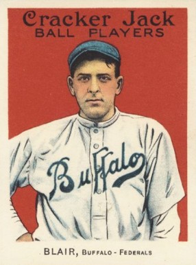 1915 Cracker Jack BLAIR, Buffalo-Federals #126 Baseball Card