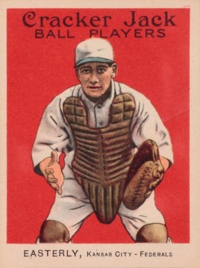 1915 Cracker Jack EASTERLY, Kansas City-Federals #117 Baseball Card