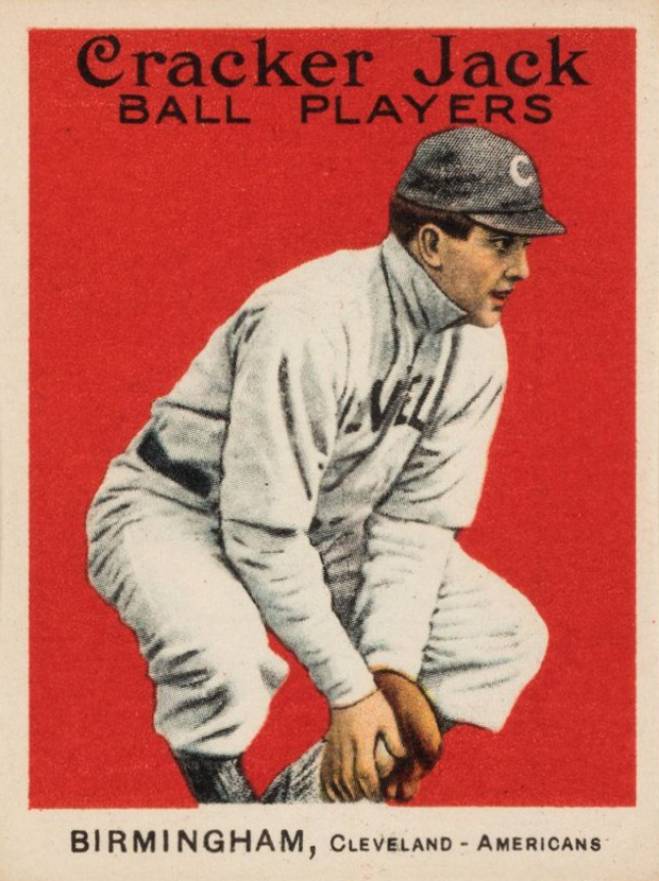 1915 Cracker Jack BIRMINGHAM, Cleveland-Americans #106 Baseball Card