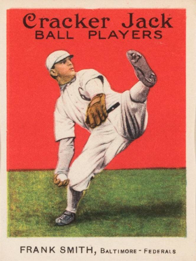 1915 Cracker Jack FRANK SMITH, Baltimore-Federals #90 Baseball Card