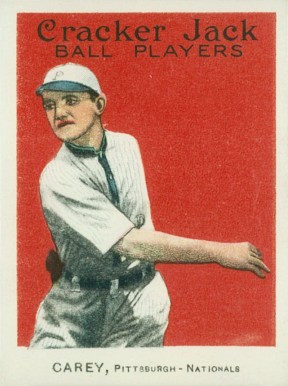 1915 Cracker Jack CAREY, Pittsburgh-Nationals #73 Baseball Card