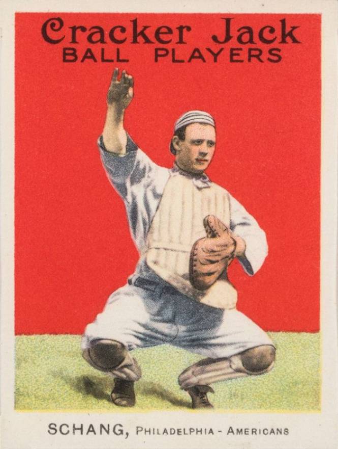 1915 Cracker Jack SCHANG, Philadelphia-Americans #58 Baseball Card